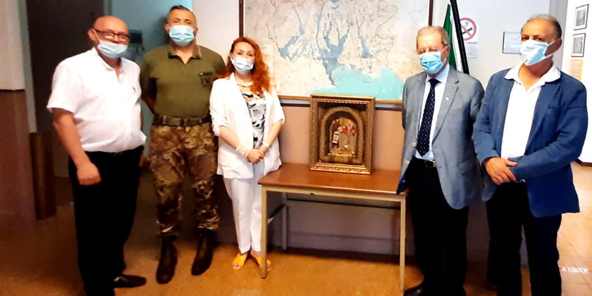 Встреча в военном комплексе Редипулья (Италия)