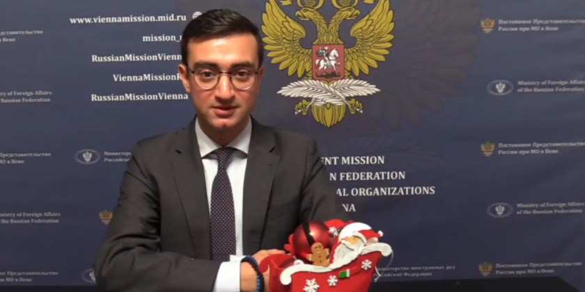 New Year’s greetings on behalf of MIKHAIL ULYANOV, Permanent Representative of the Russian Federation to International Organizations in Vienna, for readers of the Online publication “Embassy Life”.
