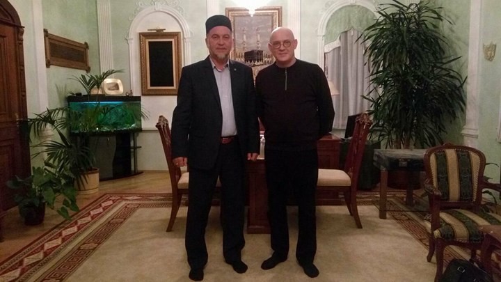 Встреча в мечети Мечеть аль-Марджани.