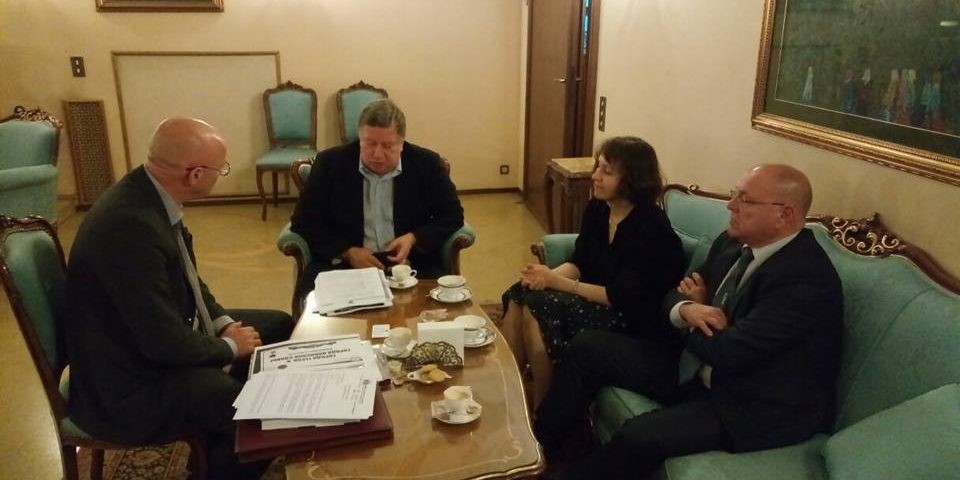 Встреча с Генеральным Консулом в Милане Александром Беюковичем НУРИЗАДЕ