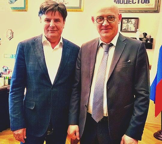 Встреча в Департаменте культуры Министерства обороны РФ.